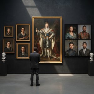 The Enduring Legacy of Formal Portraiture: Power, Identity & Artistic Exploration