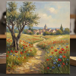 The Timeless Beauty of Oil on Panel: Capturing Light and Texture through the Impressionist Lens