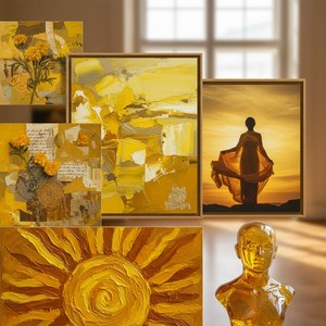 The Golden Hue: Exploring Symbolism & Emotion in Yellow Art