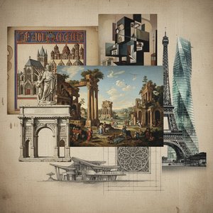 The Enduring Legacy of Architecture in Art: A Historical Survey of Representation & Meaning