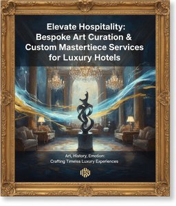 Elevate Hospitality: Bespoke Art Curation & Custom Masterpiece Services for Luxury Hotels
