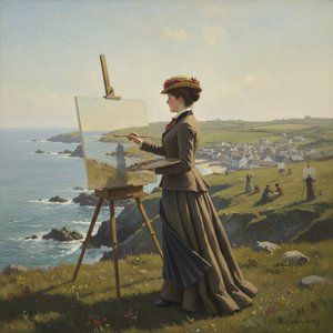 Elizabeth Adela Forbes: A Pioneering Impressionist of the Newlyn School