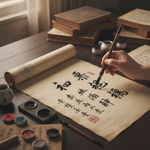 Mastering the Flow: The Timeless Art of Ink on Paper and the Legacy of Calligraphic Mastery
