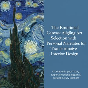Emoția pe Pânză: Alinierea Selecției Artistice cu Narativele Personale pentru un Design Interior Transformator