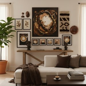 Espresso Tones in Art: 10 Masterpieces for a Richly Layered Home Decor