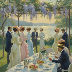 The Art of Connection: Capturing Beautiful Gatherings through Impressionist Masterpieces