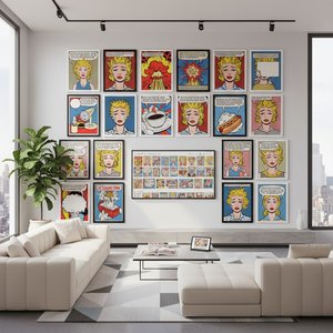 Roy Lichtenstein's Masterpieces: 25 Iconic Pop Artworks for Your Home | WahooArt