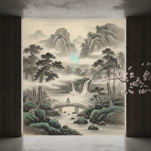 Echoes of Eternity: Unveiling the Spiritual Depth and Timeless Beauty of Japanese Landscape Painting