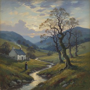 Penry Williams: Evoking Welsh Nostalgia Through Impressionistic Landscapes