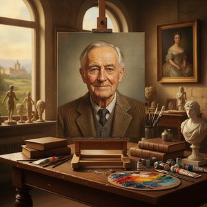 Beyond the Lens: Why a Hand-Painted Oil Portrait is a Timeless Legacy for the Discerning Collector