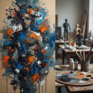 Frank McClure: A Study in Abstract Expressionism's Emotional Landscape & Material Innovation