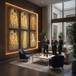 Premium Austrian Art Reproductions: A Professional Procurement Guide for Luxury Hotels and Corporate Spaces