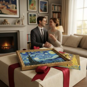 Timeless Tokens: The Enduring Significance of Famous Artwork Reproductions as Anniversary Gifts