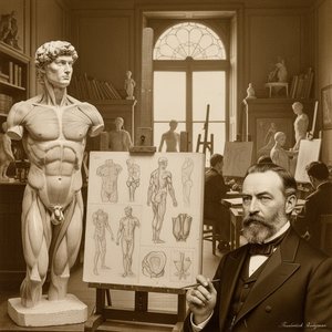 Frederick Bridgman: Anatomical Mastery & the Evolution of Figure Drawing Instruction
