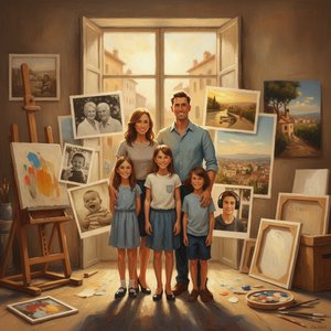 Mus3ums.com F.A.Q.: The Connoisseur's Guide to Merging Multiple Photos into One Masterpiece Oil Painting