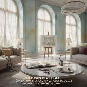 Watercolor Art Guide: Mastering Transparency and Light for Professional Hospitality Decor
