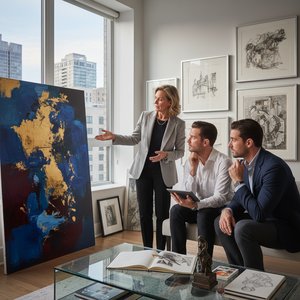 Desbloqueando a Visão Artística: O Valor da Consulta Privada na Seleção e Encomenda de Arte