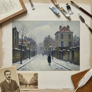 Maurice Utrillo: A Poetic Vision of Parisian Solitude – Life, Style & Legacy
