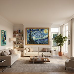 Top 10 Masterpieces for Your Living Room: Iconic Paintings & Art Decor Ideas |