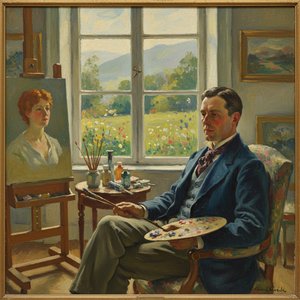 Francis Cadell: A Study in Scottish Colourism & Intimate Portraiture