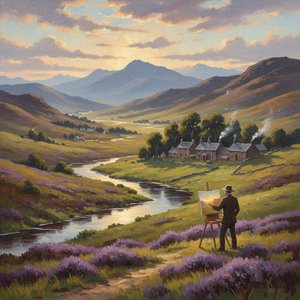 Charles Fraser: A Life Immersed in Light and Landscape – Exploring the Scottish Colourist's Vision