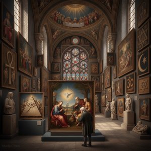 Divine Details: Decoding the Sacred Language of Religious Symbolism in Art History Masterpieces