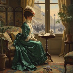 Alfred Stevens: Capturing Parisian Life with Intimate Realism & Symbolist Flair