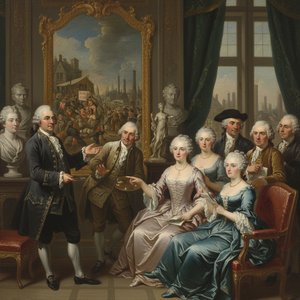 Reflections of an Age: Social Commentary & Artistic Representation in 18th-Century Society