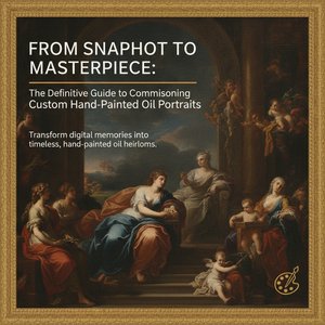 From Snapshot to Masterpiece: The Definitive Guide to Commissioning Custom Hand-Painted Oil Portraits