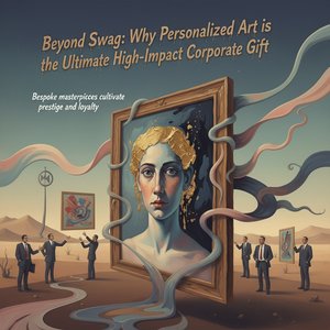 Beyond Swag: Why Personalized Art is the Ultimate High-Impact Corporate Gift