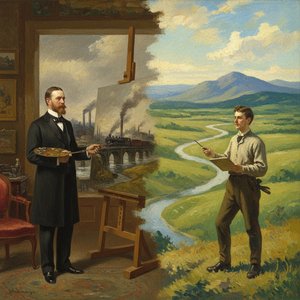 Alfred Worthington: Bridging Victorian Realism & Early Modern Landscape Painting