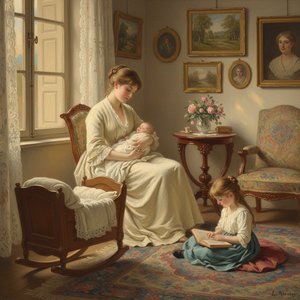 Émile Munier: Capturing 19th-Century French Life with Tender Realism