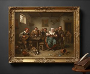 Adriaen van Ostade: A Master of Dutch Genre Painting & Social Commentary