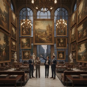 Timeless Elegance: A Procurement Guide to Sourcing Vintage-Style Artworks for Large-Scale Commercial Projects