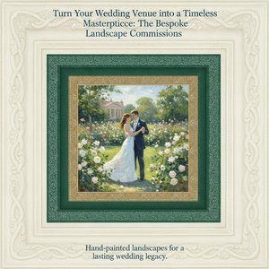 Capture the Magic: Why Newlyweds are Commissioning Bespoke Venue Paintings for Timeless Wedding Keepsakes