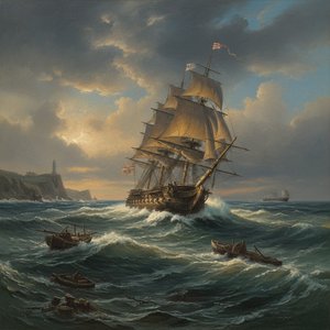 Thomas Luny (1759–1837): Maritime Mastery & the Evolution of British Marine Painting