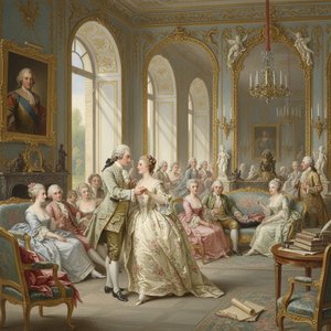 Reflections of Power: Aristocratic Life in Western Art & the Rococo Era