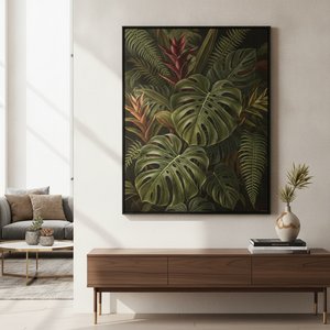 Botanical Realism: Elevating Modern Interiors with High-Impact Nature Art
