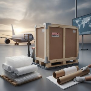 Mus3ums.com F.A.Q.: Secure Global Shipping & Professional Art Packaging for the Discerning Collector