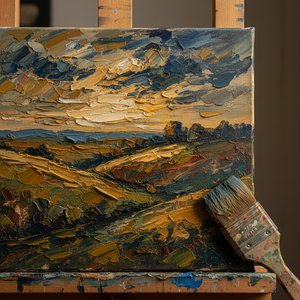 The Timeless Beauty of Oil on Canvas: A Masterclass in Texture, Impasto, and Artistic Mastery