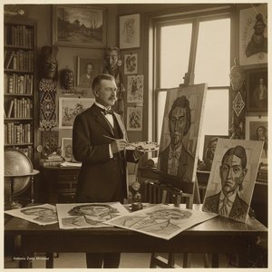 Antonio Zeno Shindler: A Pioneer of Cross-Cultural Portraiture in Early Modernism