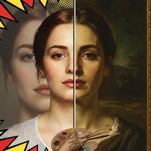 Design Your Own Masterpiece: Transform Any Photo into Bold Pop Art or Classic Oil Painting