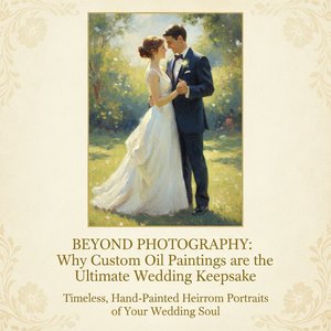 Beyond Photography: Why Custom Oil Paintings are the Ultimate Wedding Keepsake