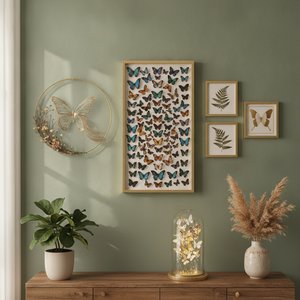 Fluttering Beauty: Elevate Your Interior with Exquisite Butterfly Artworks and Nature-Inspired Masterpieces