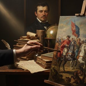 Ferdinand Delacroix: Romanticism's Revolutionary Brush – A Study of Passion, Politics, and Painterly Innovation