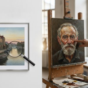 The Connoisseur's Guide to Fine Art Mediums: Distinguishing Between Giclée Prints and Hand-Painted Oil Masterpieces