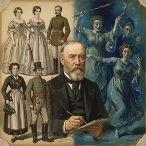 Albert Kretschmer: Capturing 19th-Century Costume & the Seeds of Expressionism