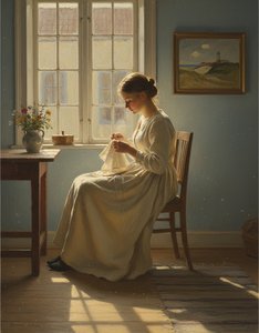 Anna Ancher: Capturing Light & Domesticity in the Skagen Tradition