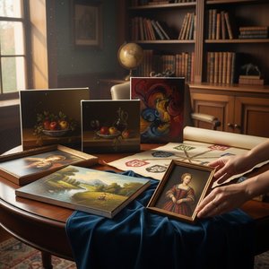 The Instant Masterpiece: Curating Timeless Elegance with Mus3ums’s Ready-to-Ship Hand-Painted Oil Collections