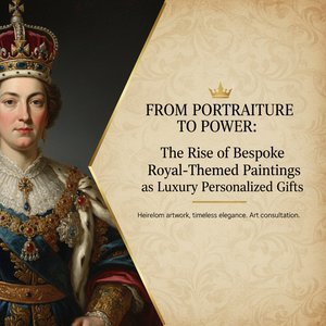 From Portraiture to Power: The Rise of Bespoke Royal-Themed Paintings as Luxury Personalized Gifts
